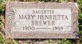 Mary Henrietta Brewer